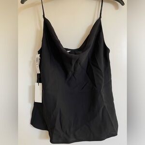 Aritzia Babaton BNWT cowl neck spaghetti strap tank S